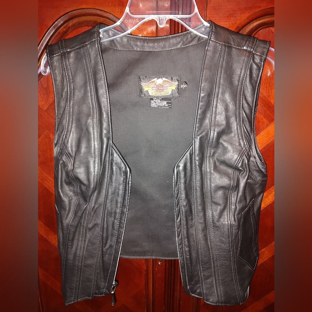 Harley Davidson lWomens leather vest